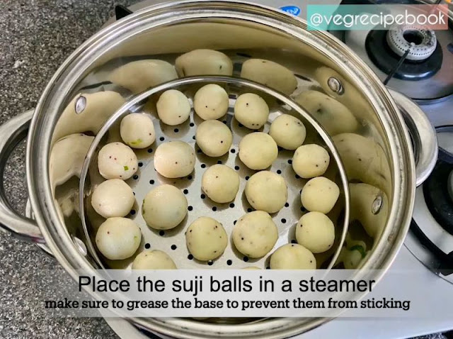 Suji Balls Recipe