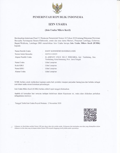 IZIN USAHA HOMESTAY & KETENTUAN SEWA - Homestay Rombongan di UNDIP