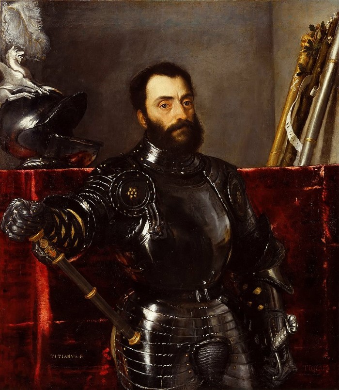Портрет Франческо Марии делла Ровере. 1538г. Тициан Portrait of Francesco Maria della Rovere