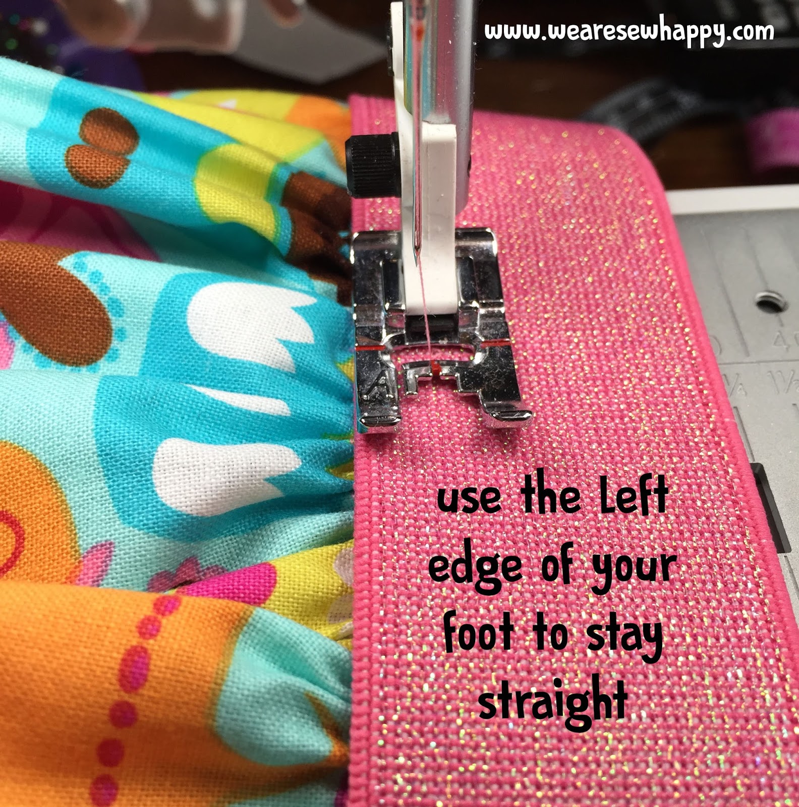 We Are Sew Happy! Elastic Band Skirt