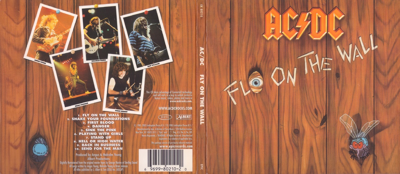 Ac dc wall. Ac dc fly on the wall 1985. Ac dc wall. Ac dc fly on the wall обложка. Муха на стене ac/dc.