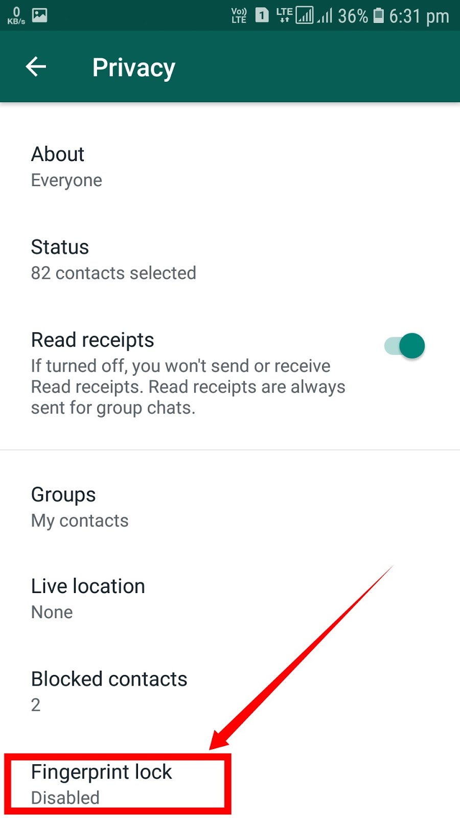 How to set WhatsApp Fingerprint Lock in Android and iOS