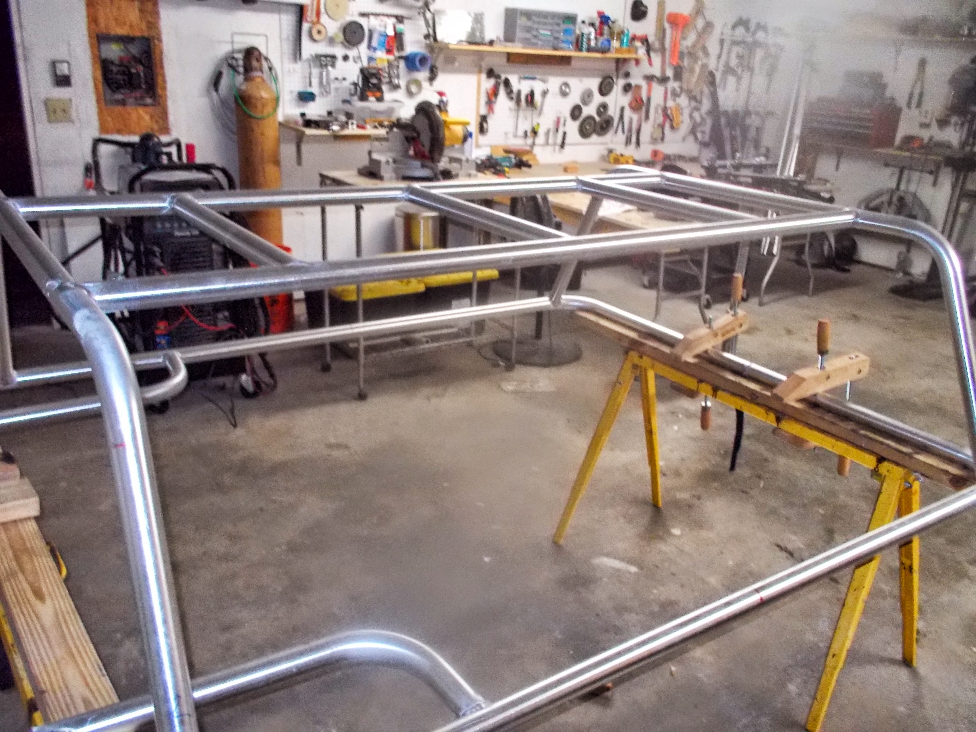 Blue Diamond and More: Custom ladder racks almost there