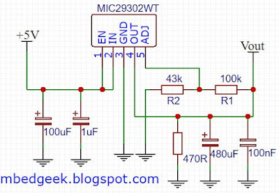 MIC29302 Power Supply SIM800L