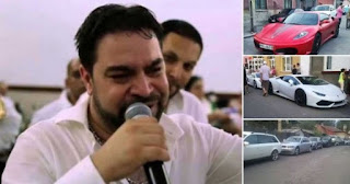 Δείτε τι έγινε από 200 Ferrari, Lamborghini, Porsche, Mercedes και Humvees στο γάμο τσιγγάνου!