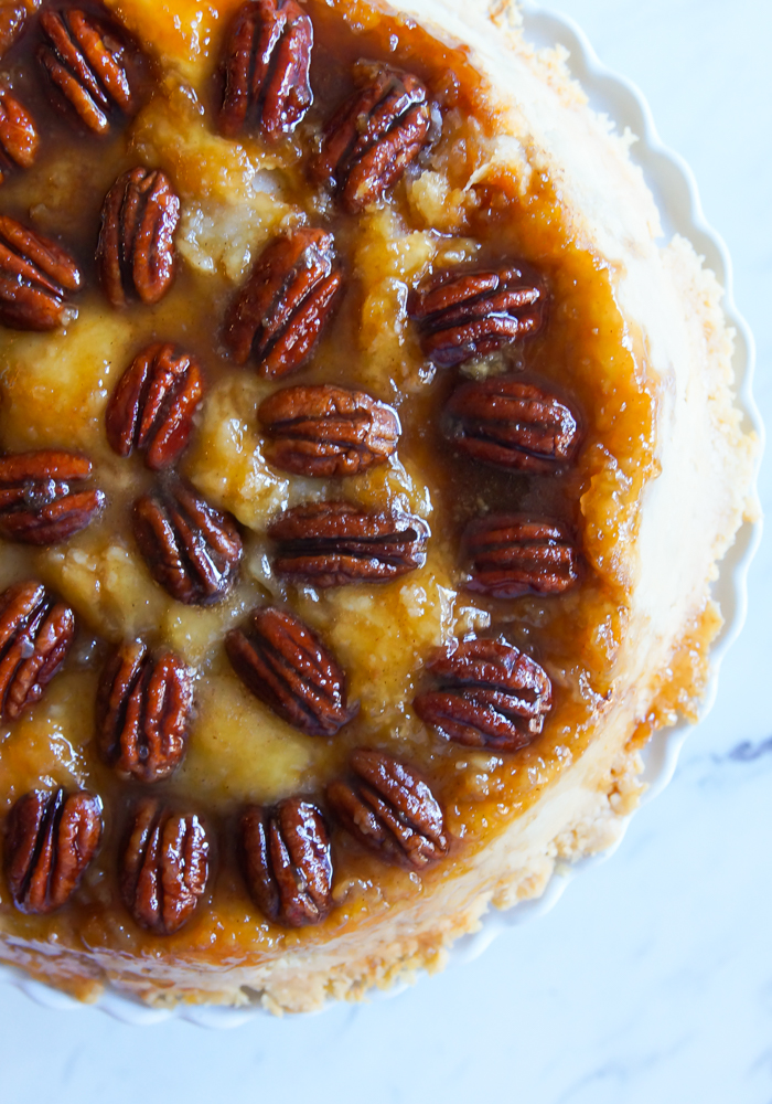 Dad's Upside-Down Pecan-Apple Pie