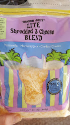trader joe watchers weight haul cheese blend lite shredded joes