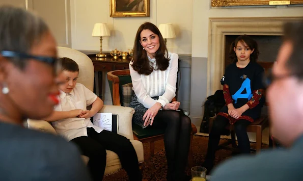 The Duchess of Cambridge has called on Britain to view children's mental health as being "every bit as important as their physical health" as she began her guest editorship of the Huffington Post UK.