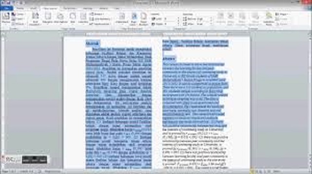 Cara Membuat Kolom di Microsoft Word