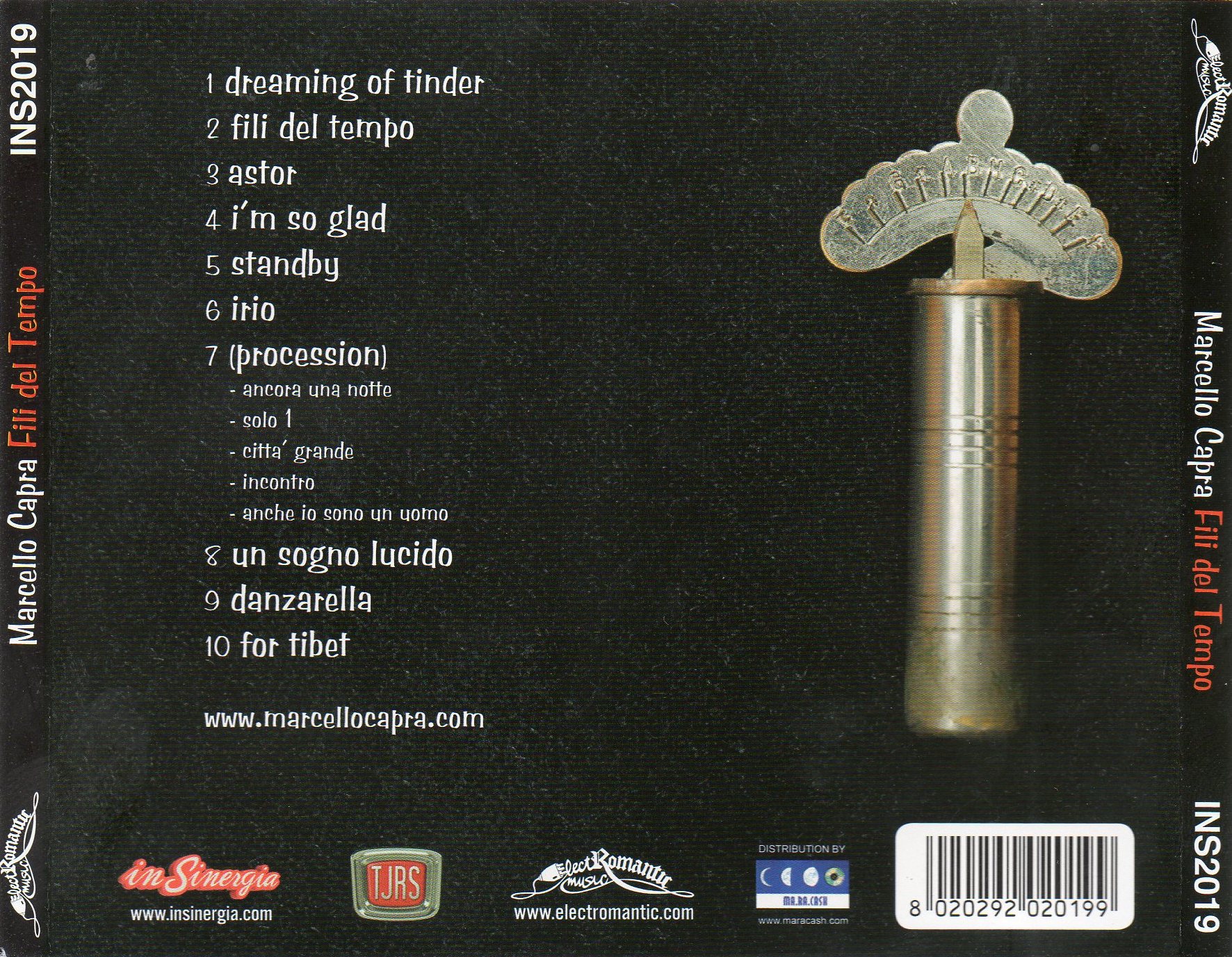 VERSO LA STRATOSFERA Marcello Capra 2011 Fili del tempo