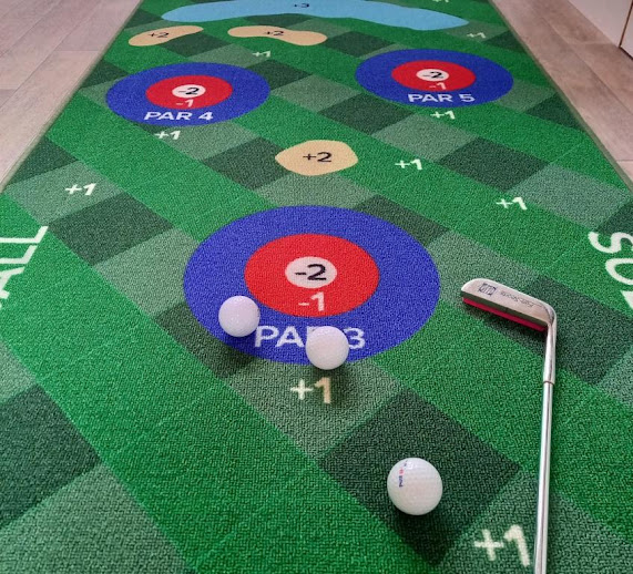Putt18 Golf Game Putting Mat