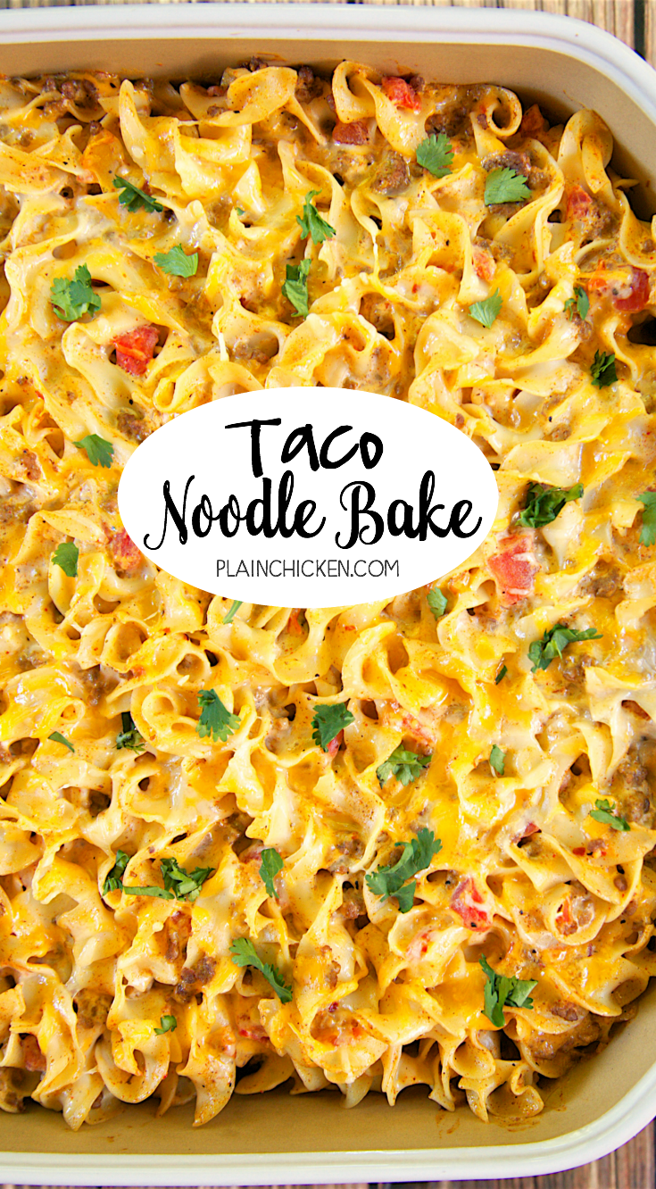Taco Noodle Bake Plain Chicken®