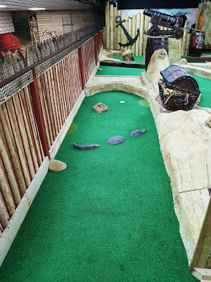 Pirate Cove Adventure Golf at the New York Thunderbowl in Kettering