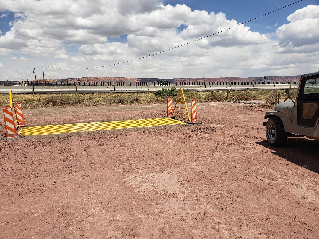 Armand's Rancho Del Cielo New Cattle Guards Installed