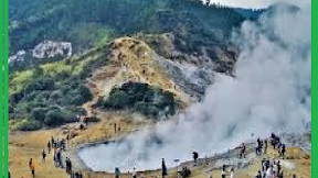 Kawah Sikidang Dataran Tinggi Dieng #dieng #kawahsikidang