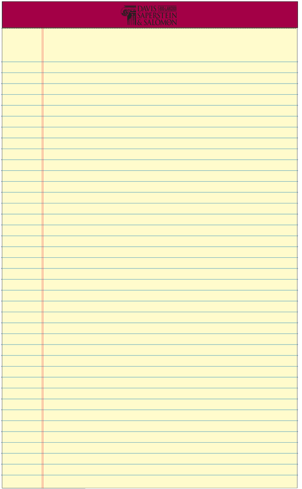 Legal Pad Template Invoice Template