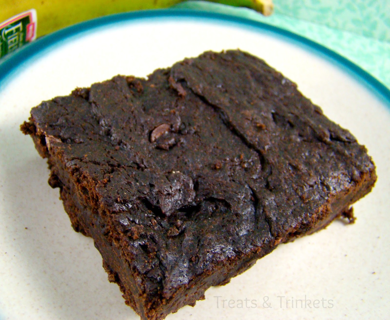 Treats & Trinkets Peanut Butter Banana Brownies