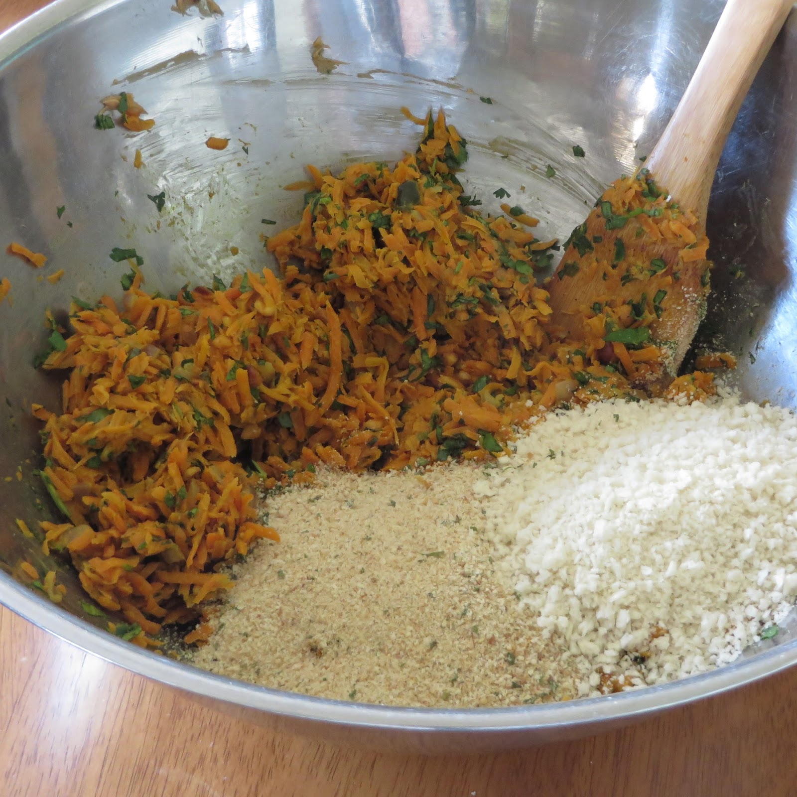 Tracy's Living Cookbook Carrot Sausages