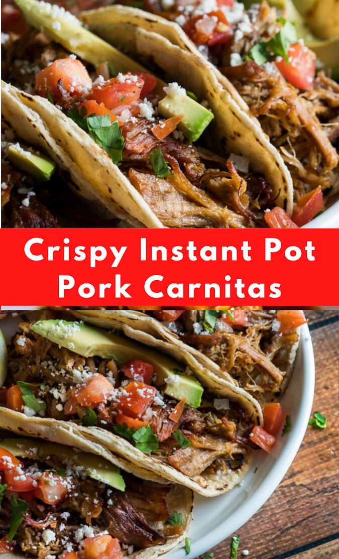 Crispy Instant Pot Pork Carnitas
