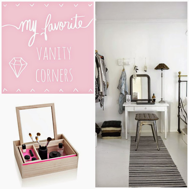 Chic vanity corners