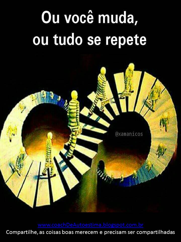 Autoestima na Prática OU VOCÊ MUDA, OU TUDO SE REPETE Autoestima na Prática OU VOCÊ MUDA, OU TUDO SE REPETE