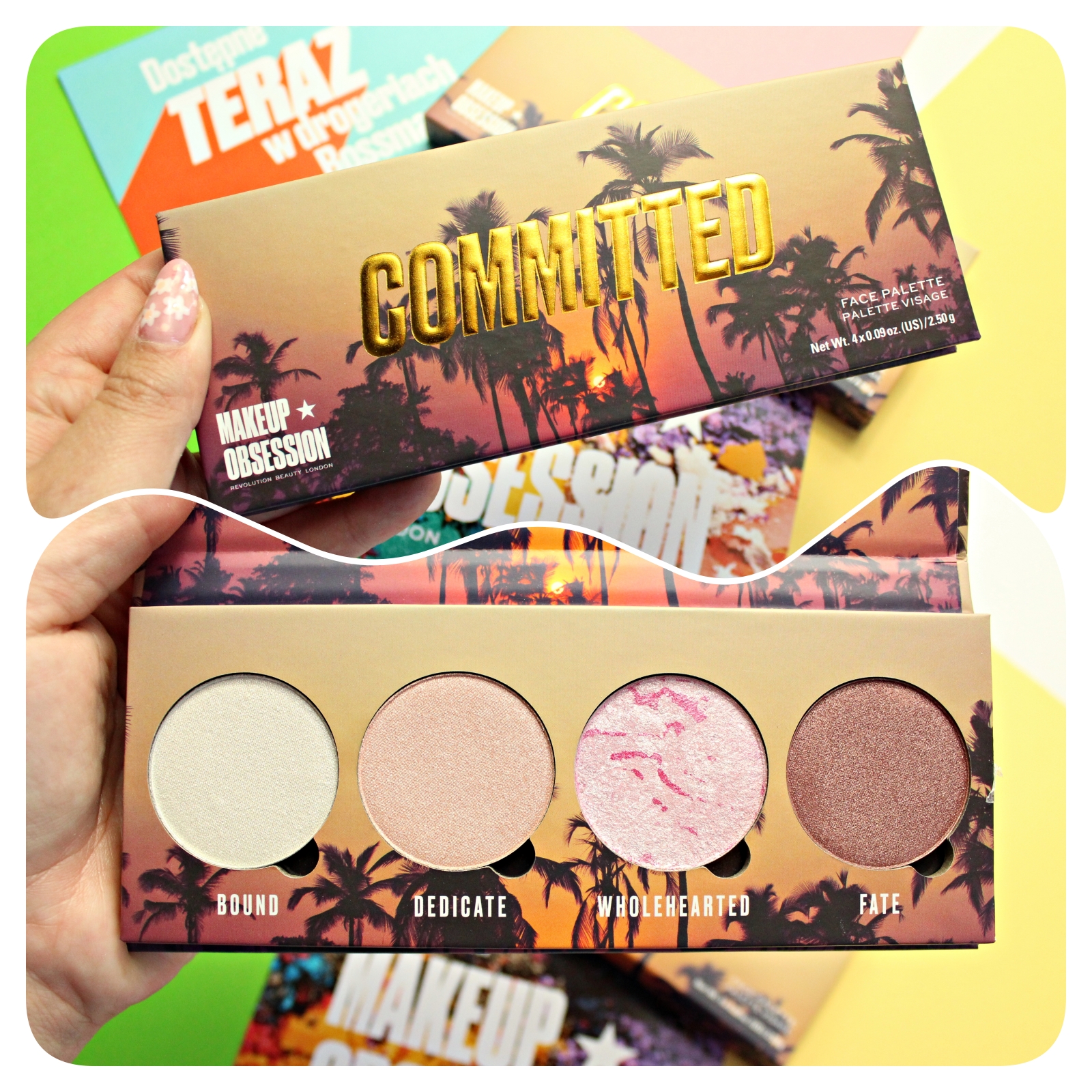 Nowość! MAKEUP OBSESSION kolorowe kosmetyki do makijażu