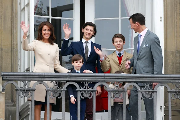 Prince Joachim of Denmark, Princess Marie of Denmark, Prince Nikolai of Denmark, Prince Felix, Princess Athena