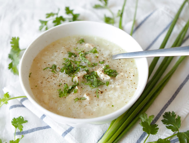 Mum's Chicken Ginger Congee