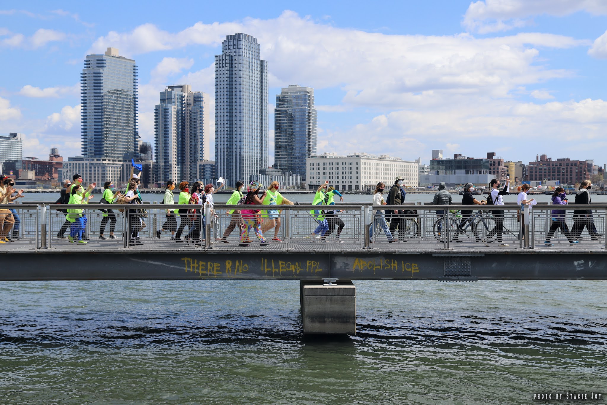 EV Grieve At the March to Save East River Park
