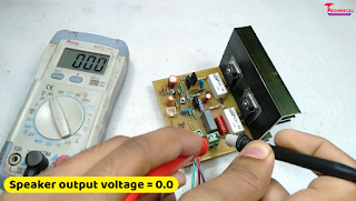 100 watts mono amplifier using TOSHIBA C5198 & A1941 transistor.