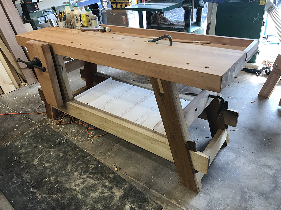 I'm a OK guy Bench Shelf Installed