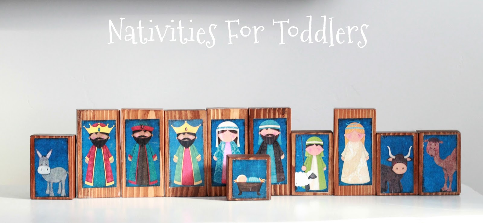 Toddler Friendly Nativity Scenes Easy to make and durable for little hands