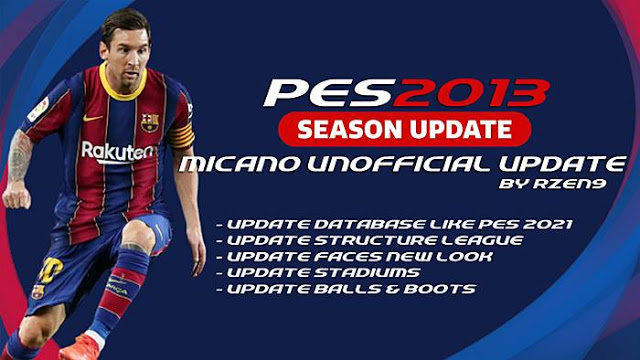 Pes 2013 Patch Micano Unofficial Update Season 2021
