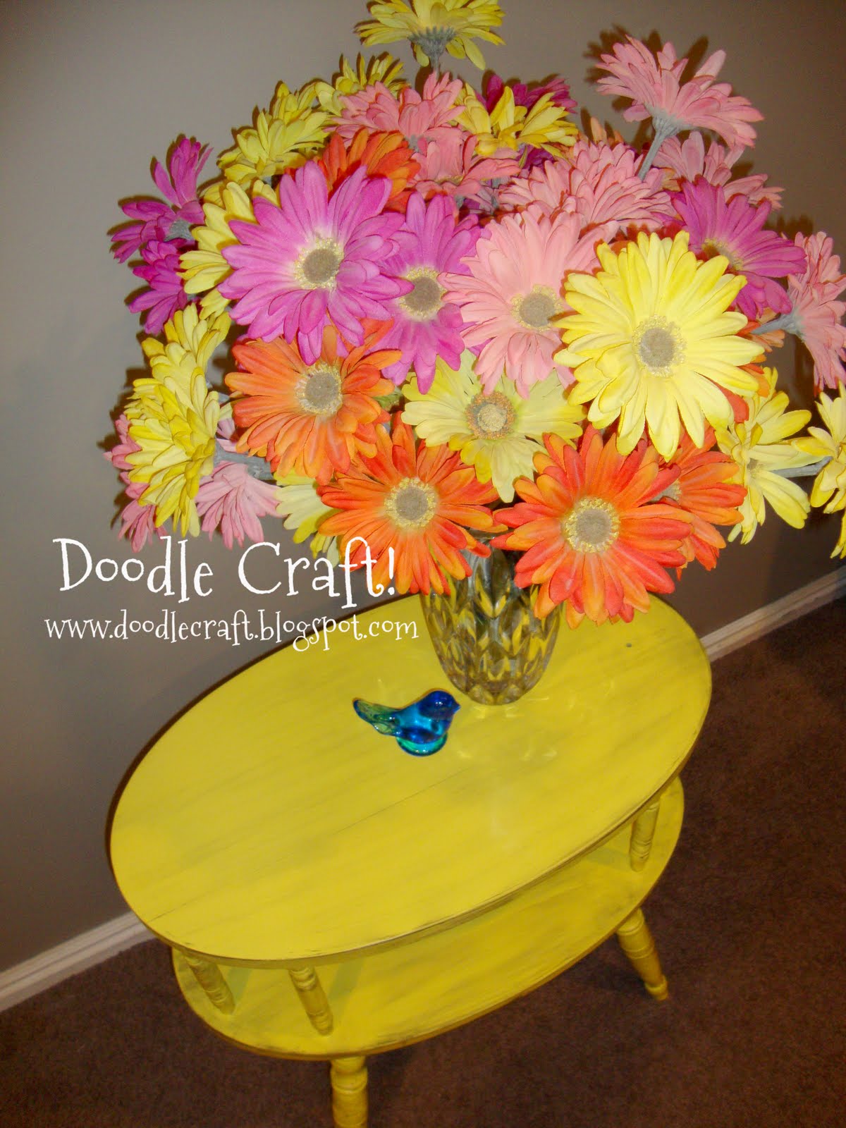Yellow side table!