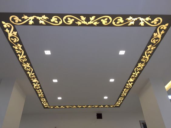 احدث تصميمات اسقف Cnc خشب مفرغ جبس بورد جبس بورد