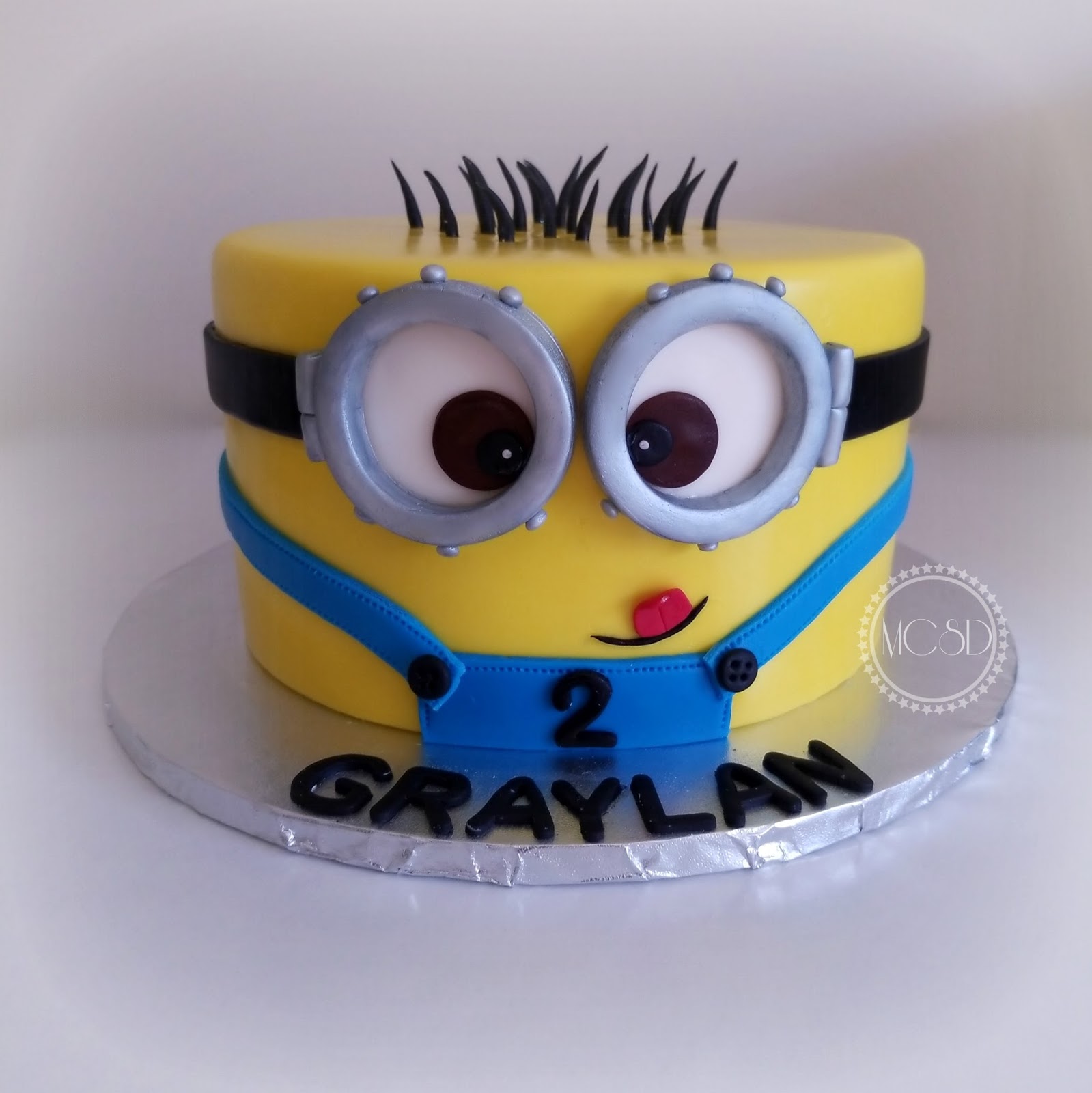 Cakesbyzana Minion Birthday Cake