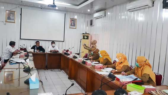 Komisi IV DPRD Padang hearing bersama Dinas Kesehatan