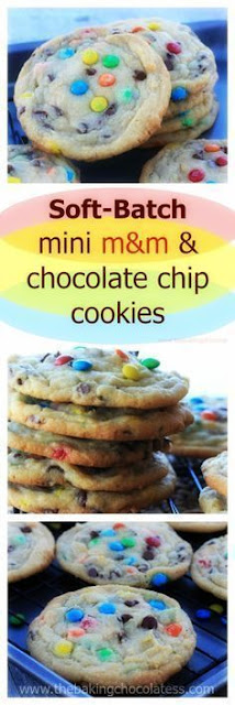 Soft-Batch Mini M&M & Chocolate Chip Cookies