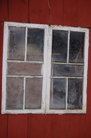 Mormors veranda: Vackra gamla fönster...