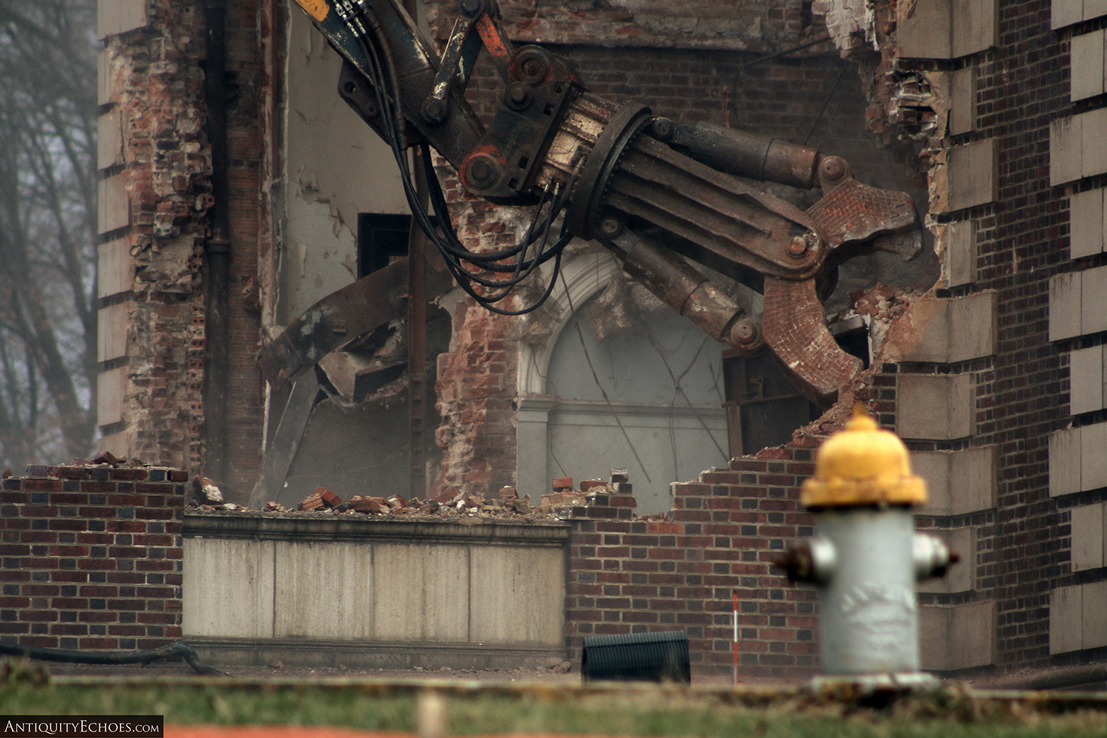 Allentown State Hospital - Demolition - The Claw