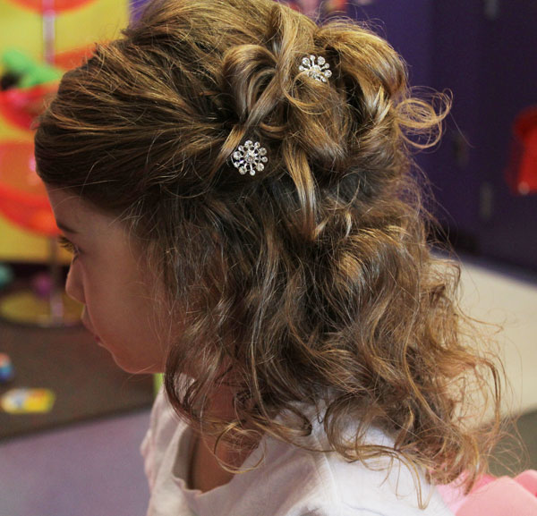 little girls hairdos fancy