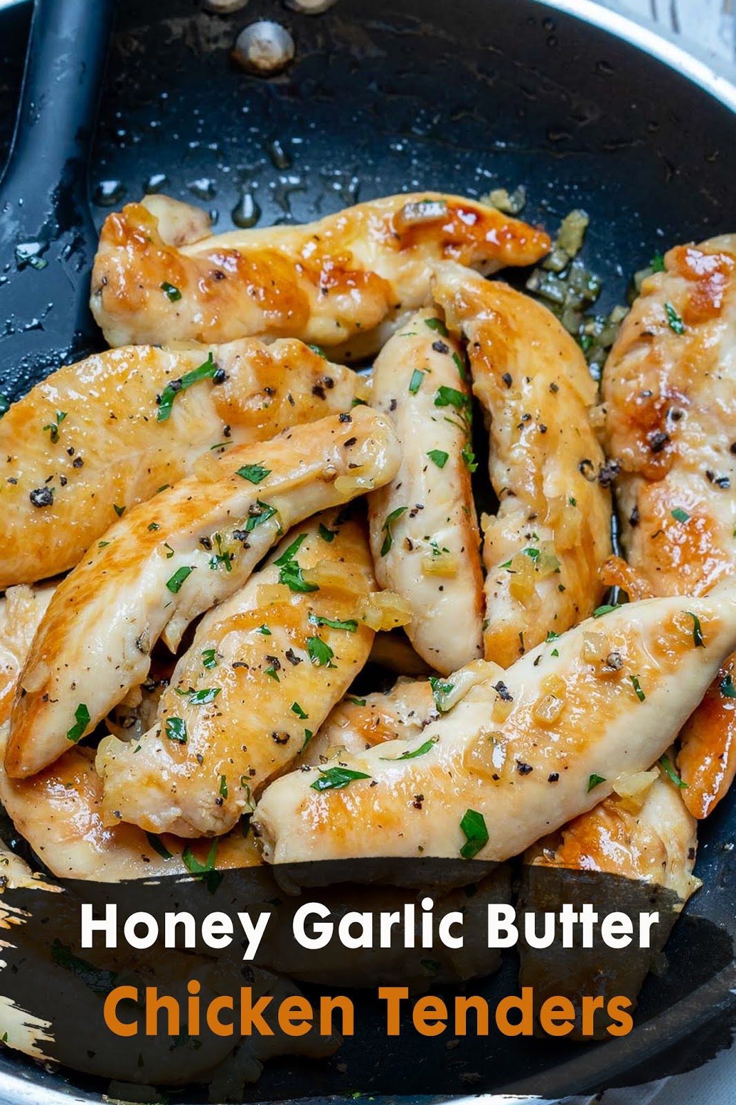 Honey Garlic Butter Chicken Tenders 3 SECONDS
