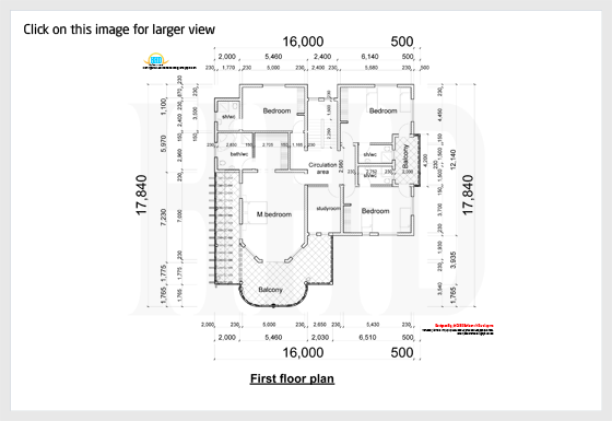 First floor plan