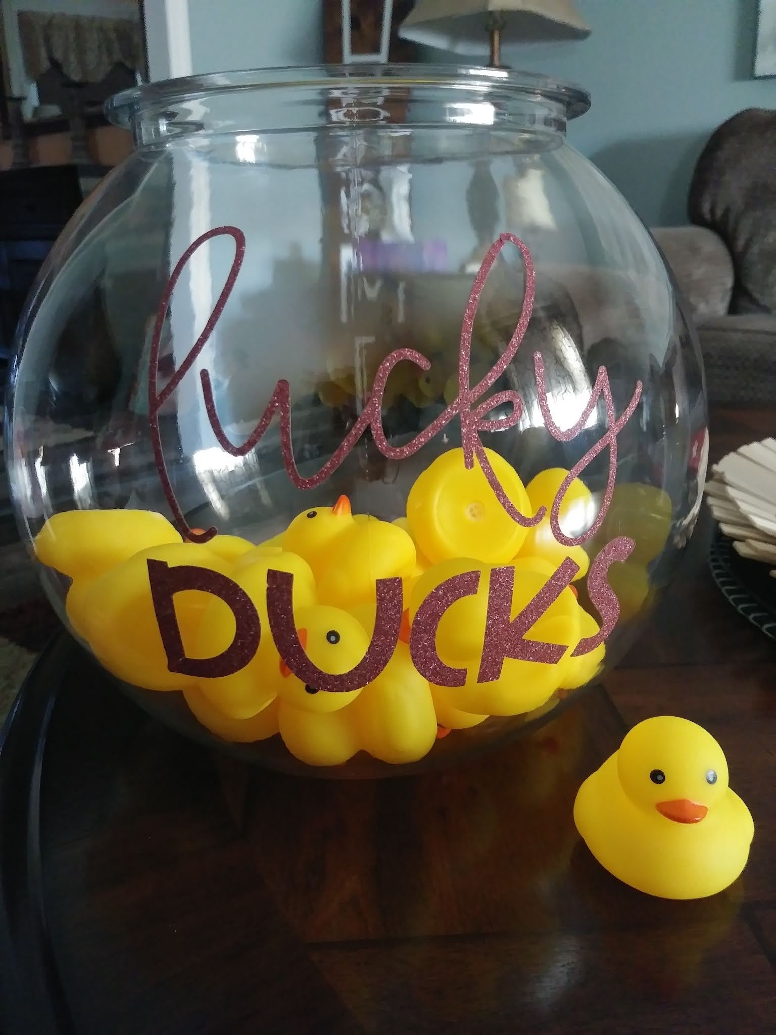 barefoot in grade school Lucky Ducks