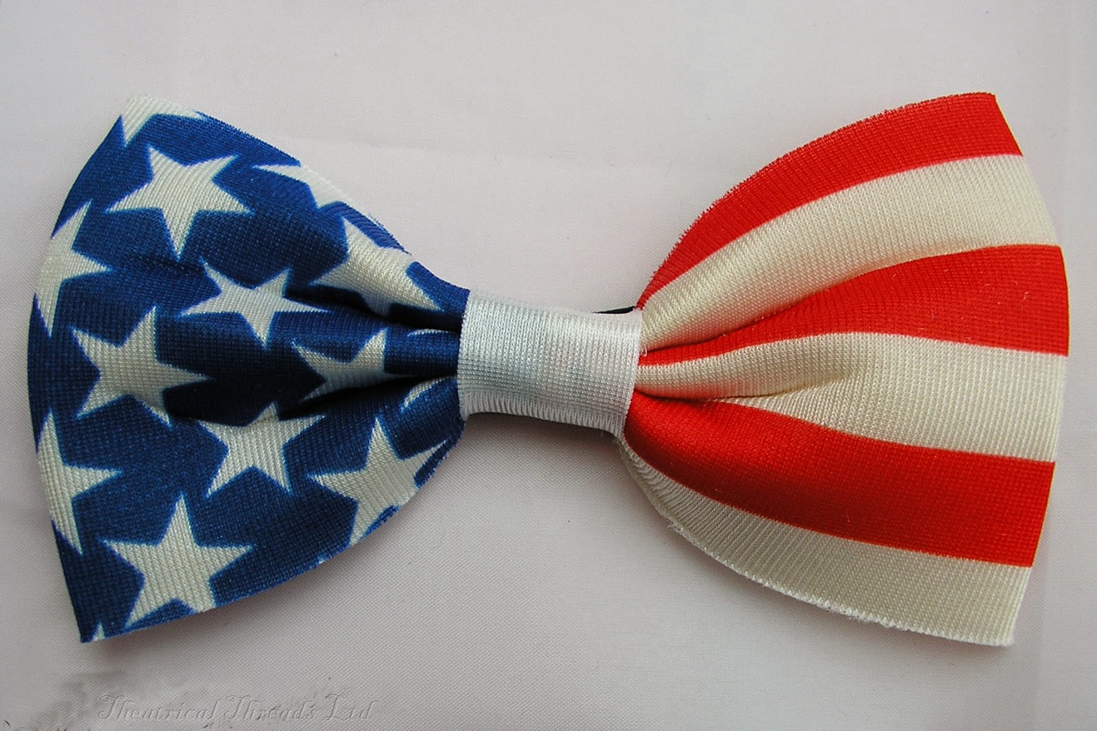 Theatrical Threads: American Flag Bow Tie for Independence Day and ...