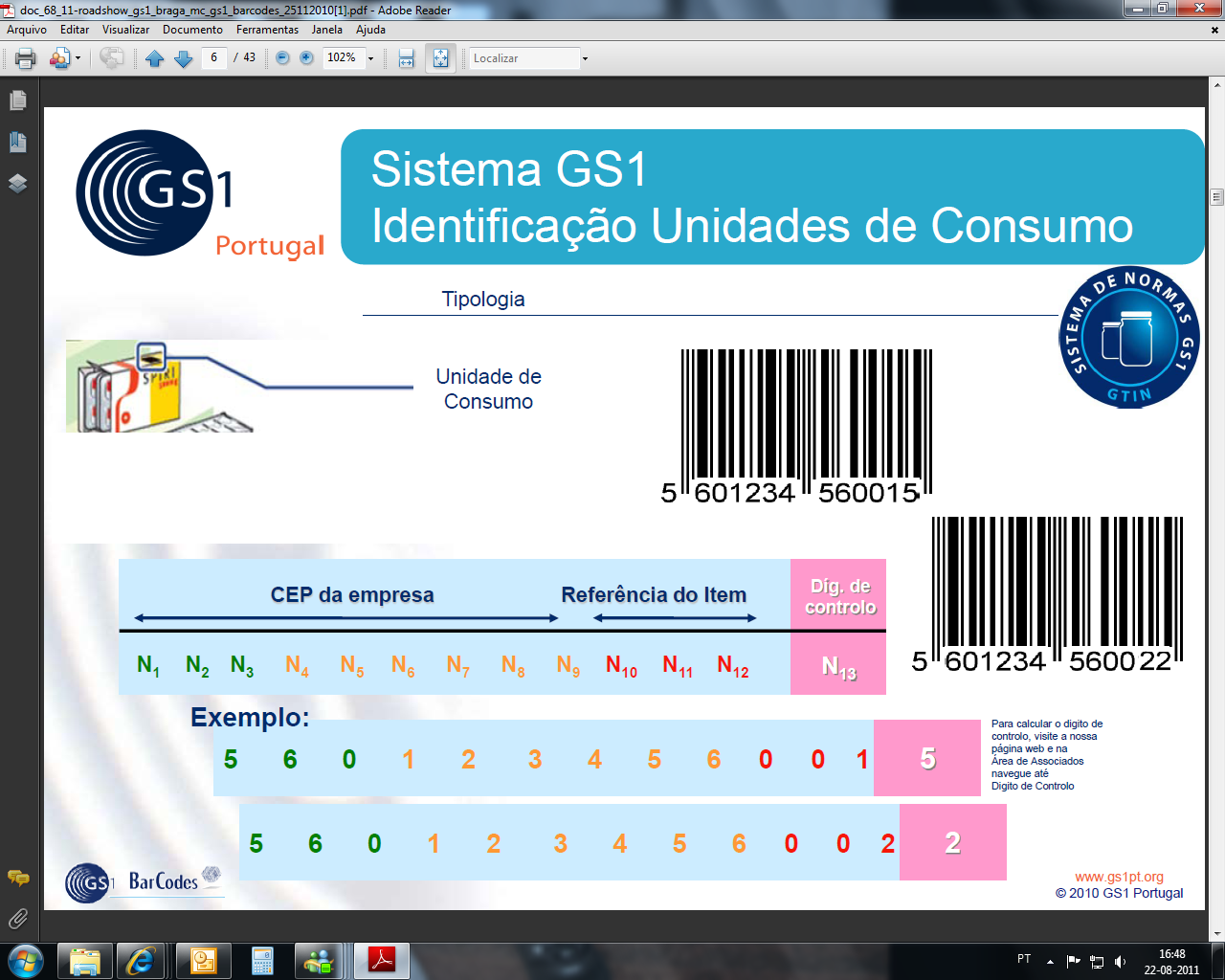 Compra Português: Esclarecendo códigos de barra..