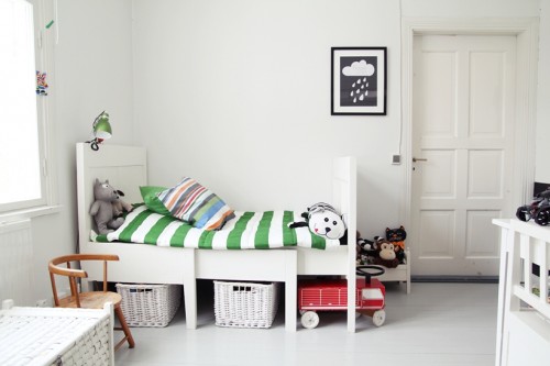 habitaciones nin%CC%83os estilo escandinavo 500x333 - Deco infantil con estilo retro