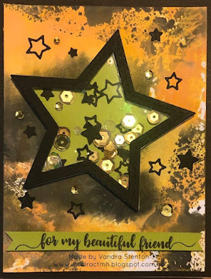 #CTMHVandra, #CTMHGotCandy, Colour dare, color dare, Distress Oxide, Animated,Butterflies, friendship, star, cardmaking, National Stamping Month, Challenge, smooshing, ink, watercolour brushes,
