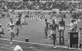 4x400 finish Rome 1960 Otis Davis