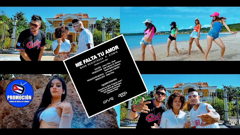 Mark Registrada & Xiomis - ¨Me falta tu amor¨- Director: Liesvy Hernández. Portal Dle Vídeo Clip Cubano. Música cubana. Reguetón. Cuba.